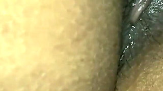 Husband Put a Toy Inside the Pussy