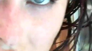 My Girlfriend an Unfaithful Whore with Tattoos Penetrates Sex Toys and Masturbates with Her Fingers