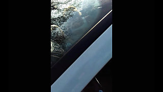 Car Gape and Huge Nipples