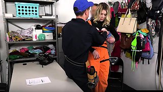 Quirky Sophia Sterling fucked in the office