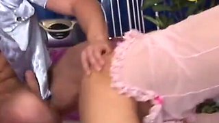 The blonde milf invites her young lover to get her wet pussy rammed fiercely by the hard cock