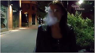 Inhale 46 Smoking Fetish Public Nudity With Gypsy Dolores Montreal