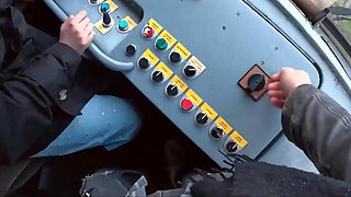 Cuckold Humiliation: Blonde Czech GF Fucks Stranger While He Watches