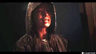 Hot Asian Lesbian Vampire Leana Lovings Bites & Eats Rikako Katayama's Pussy - Gothic Femdom Hypno Sex