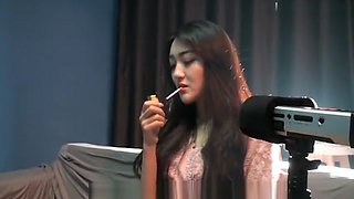 asia Sexy Seductive babe Linke's long detail interview