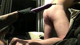 Cfnm amateur femdom handjob cumshot