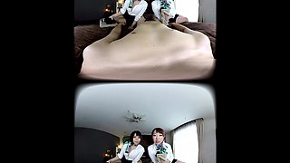 Holistic Nipple Liberation Salon ~Special Pair Vr Treatment~ Ffm Japanese Threesome