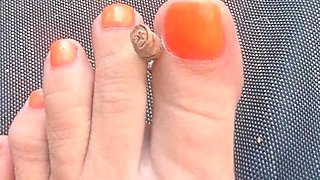 A Magical Star Using My Flexible Toes;)