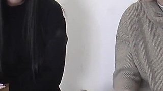 Olga and Natasa Smoking