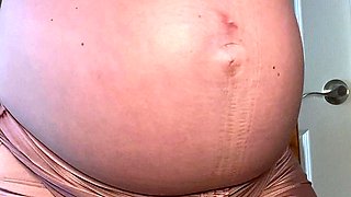 Chubby Brunette Big Boobs Dildo Masturbation