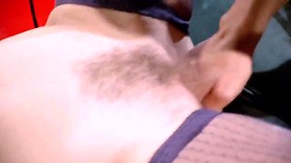 MILF lesbians with big boobs enjoying action on the bed