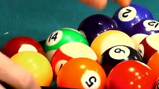 Dominated on the pool table