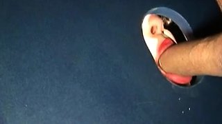 Glory hole blowjob amateur passionate bj