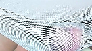 College Girl in Stockings Gets Fucked in Class