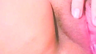 Pregnant Redhead Masturbates with Big Pussy While Husband Fingers Her Ass