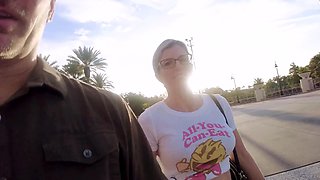 POV video of big tits Cory Chase and Nikki Brooks teasing