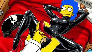 Marge Simpson Foot Fetish Hentai Compilation - MILF Feet Licking & Soles in HD Cartoon Sex