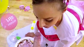 Amirah Adara - ANAL Birthday Virgin TINDER date with