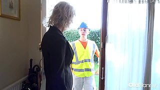 British Mature Jacy Solves Problems With Hardcore Fun