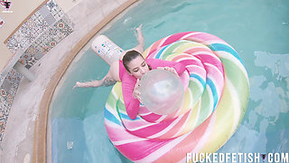 HD B2p 24 Iches Transparent Balloons Pool Inflatable Fun Day