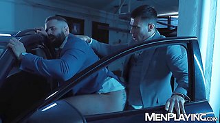 Dani Robles hooks up with the boss MrDeepVoice for a wild car romp