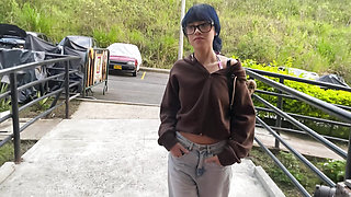 PETITE LATINA WITH GIANT ASS, I INVITE HER HOME AND WE END UP FUCKING