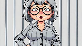 Granny in Jail Ai Porn Slideshow