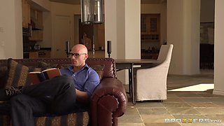 Sneaking Over With Johnny Sins, Natalie Monroe - Brazzers