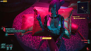 Rita Wheeler in All Sex Scenes Cyberpunk 2077 Skye Sex Scenes [18+] + Joy Toy Hot Scenes Sex Mod