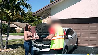 Slay Kay - Fucks In Her Boyfriends Backyard To Get Her Car