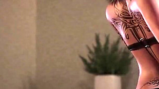 Sensual Dance of a Hot Redhead