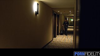 Interracial Hotel BBC fuck with perfect curvy Hadley Mason