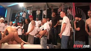 Amber Rayne Takes 50 Guy Anal Creampie Gangbang