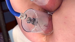 Extreme Anal & Pussy Pumping Training