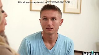 Busty MILF Alura Jenson fucks stepson in wild anal taboo roleplay