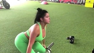 Ariel Winter Working Out at a Gym in Los Angeles  7=21=18