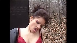 Public Park Fuck with Cock-Hungry Girl in Stockings