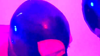 Pegging Our Slaves While They Suck a Double-ended Dildo