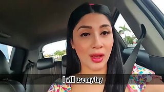 Martina Smith Squirts Hard in Public Mall - Amateur Teen Outdoor Fun