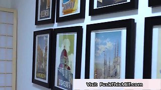 Krissy Lynn Gets Her wife Wet Cunt Nailed - Footjob