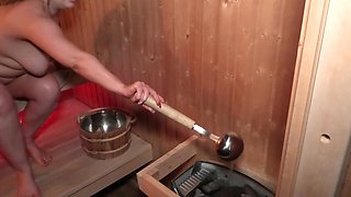 Sauna Wanking