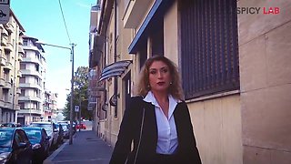 Spicy Worker - Italian Porn Scout With Hot - Julia North And Hot Julia