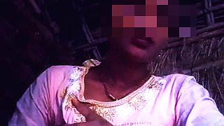Desi Mallu Aunty in Pink Frock Getting Her Boobs Massaged