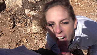 Hot German MILF Fucking on the Beach