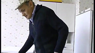 Grandpa Secretly Gets It When He Watches a Young Couple Having Sex.
