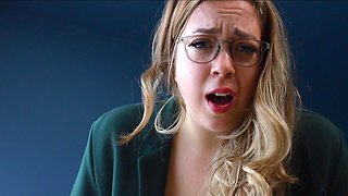 Whored Out Office Sissy - Pegging POV with Elle Eros