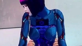 3D Space Cowboy Hardcore with Female Robot Sex Doll