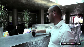 Cynthia Vellons gets fucked hard by the pool