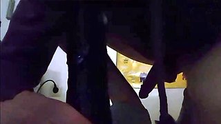 Twink Rides Black Dildo - Amateur Anal With Big Cock