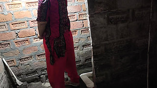 My Aunty Was Sitting in the Bathroom and I Hugged Her and Started Fucking Her in the Ass